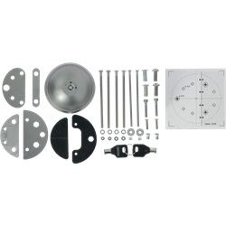 Serratura antifurto AUTOLOCK singola con chiusura automatica o disinseribile per veicoli commerciali sicurezza avanzata e installazione rapida