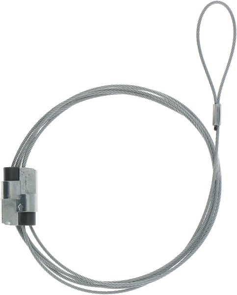 Kit anello sospensione 1,5 mm 3 m con chiavistelli per canaline luci pannelli