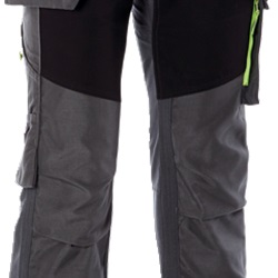 Pantaloni lavoro Aker multitasca rinforzi Cordura strisce rifrangenti installatori elettrici