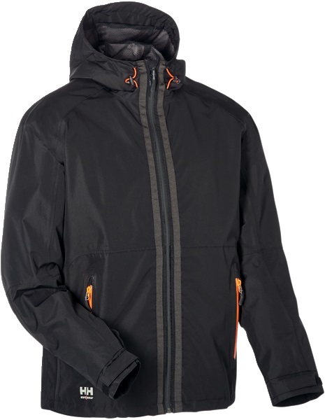 Giacca impermeabile Brussel taglia S poliestere anti-vento traspirante cappuccio regolabile