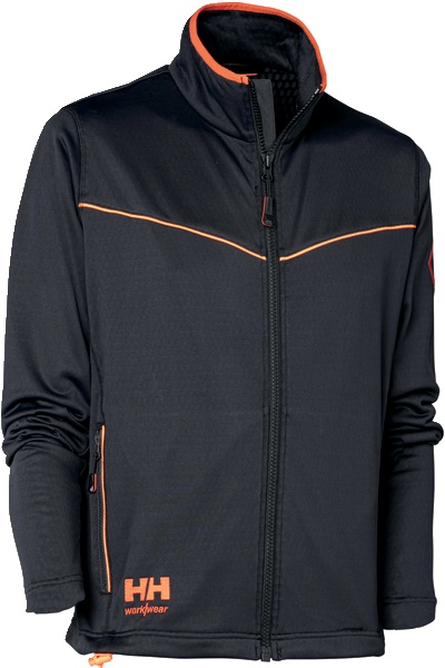 Giacca Stretch Evolution nera taglia XL tessuto stretch regolabile per installatori elettrici