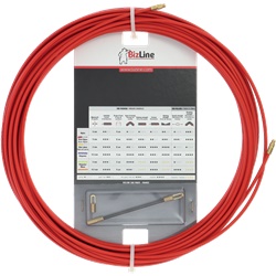 Sonda flessibile acciaio-nylon 15 m diametro 4 mm per installazioni elettriche spazi ristretti guaine 20-32 mm
