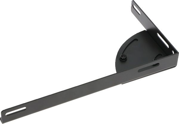 Staffa angolare profonda 300 mm alta 160 mm per veicoli spazi ridotti scaffale canaletta integrabile