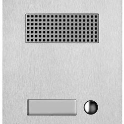 PLACCA STEELY 2F+ A/V 3 PULS. ACCIA