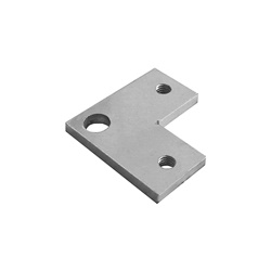 Giunto angolare in alluminio resistente per connessioni elettriche professionali compatto e leggero