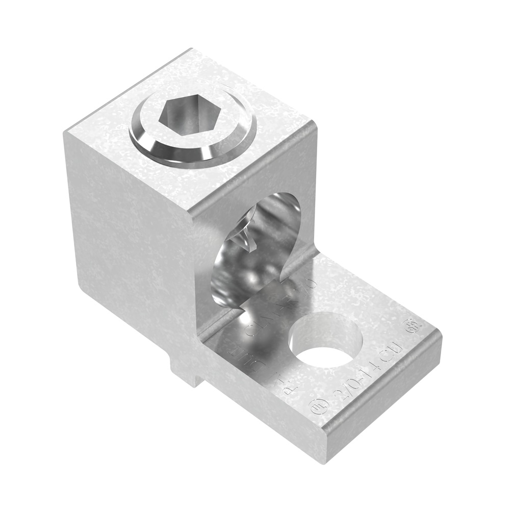 TIN-PLATED COPPER MECHANICAL LUG WI