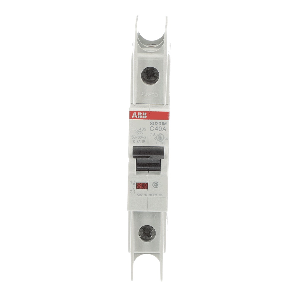 Interruttore Automatico Miniatura SU201M 1P 40A C 230V AC 11.2kA uso civile e industriale