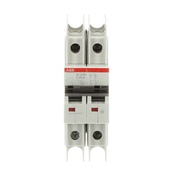 Interruttore Automatico Miniatura SU200M 2P 40A Caratteristica C 400V AC Uso Industriale