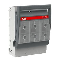 Portafusibile modulare XLP3 3 poli 630A con adattatore A60/120 per applicazioni industriali e civili