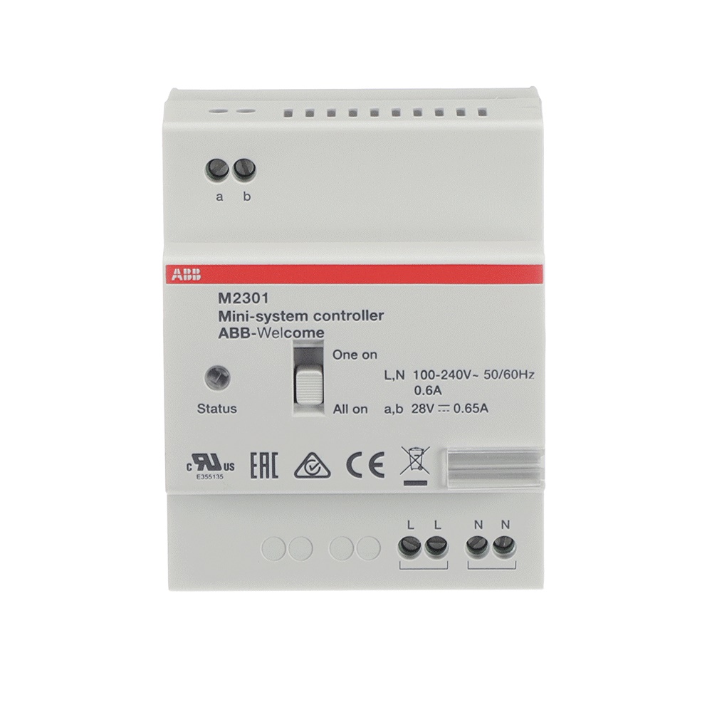 Mini-system controller MDRC 4 DU 650mA compatto per automazione impianti elettrici