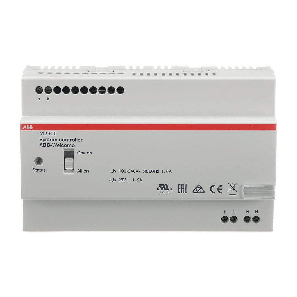 Controller sistema MDRC 8 DU 1200mA con impostazioni avanzate all on/one on per gestione alimentazione stabile e sicura