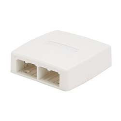 MINI-COM 4-PORT SURFACE MOUNT BOX W