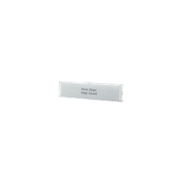 Serie Ultra - Pulsante singolo, PMMA anti-UV, cartellino neutro/campana