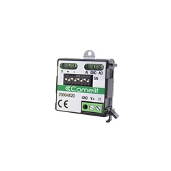 Modulo analogico 1 ingresso/1 uscita 0-10V, sistema SimpleHome, gestione sensori e dimmer LED