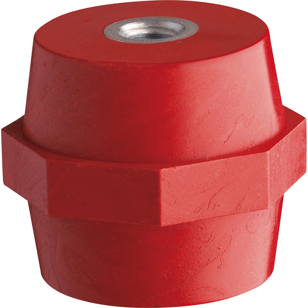 Isolatore DP8100-16 resina poliestere fibra vetro supporto sbarre quadri elettrici alta resistenza meccanica ed elettrica uso industriale e commerciale