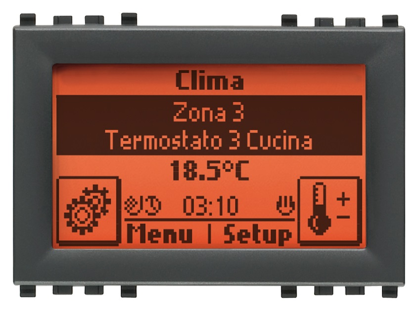 CENTRALE TOUCH SCREEN 3M GRIGIO
