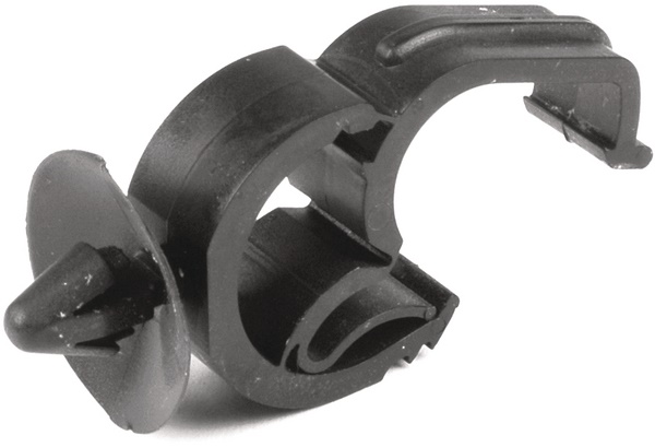 Fissaggio per tubi e cablaggi IAHC4AH chiusura push and click rotabile 360° uso industriale e automotive