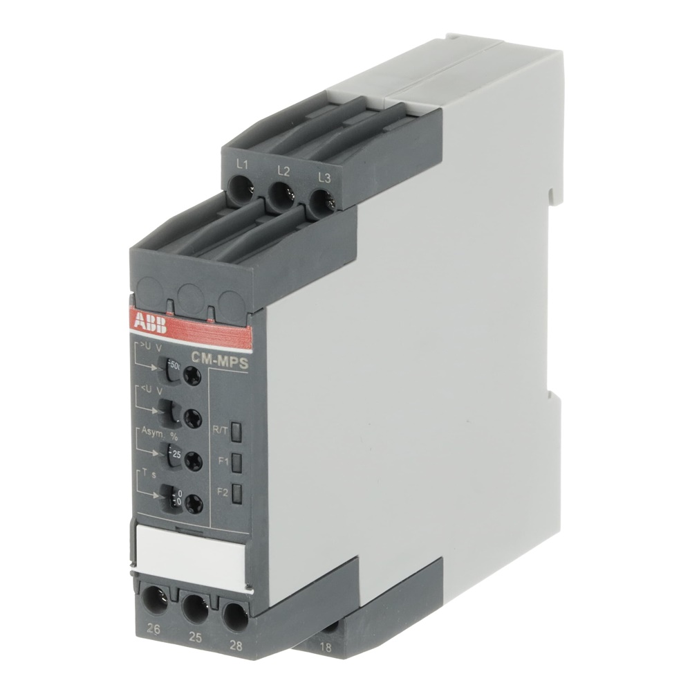 Relè monitoraggio trifase CM-MPS.43S 2 contatti 300-500 VAC controllo tensione industriale