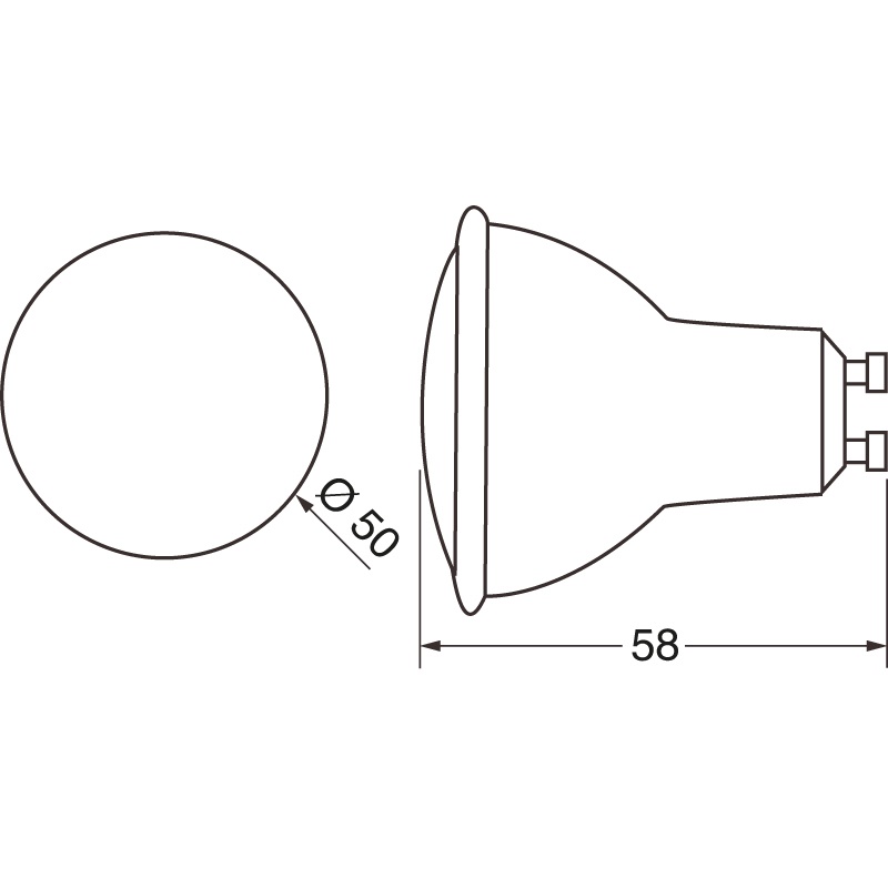 Lampadina LED WiFi Tuya 5W RGBW/WW attacco GU10 per illuminazione smart ambienti interni