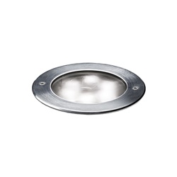 Uplight LED 12,6W acciaio IP65 3000K faretto incasso esterno terra resistente