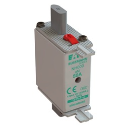 Fusibile NH000 50A 500V Classe aM Protezione parziale commutatori impianti elettrici AC