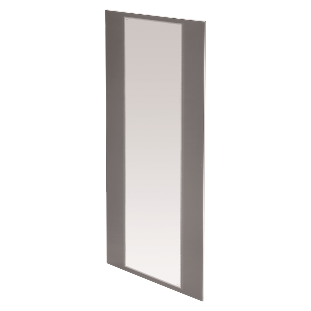 Colonna impianto incasso DOMO CENTER H1500 porta vetro trasparente fumé distribuzione domotica dati