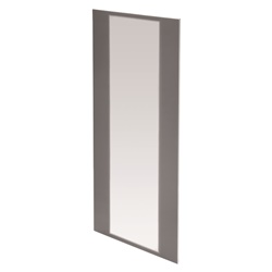 Colonna impianto incasso DOMO CENTER H1500 porta vetro trasparente fumé distribuzione domotica dati