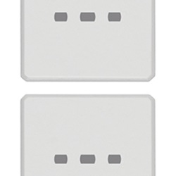 DUE TASTI FLAT NEUTRI ILLUM. BIANCO