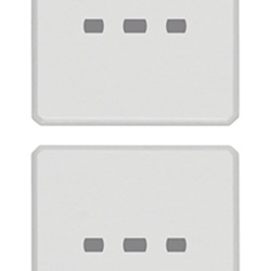 DUE TASTI FLAT NEUTRI ILLUM. BIANCO