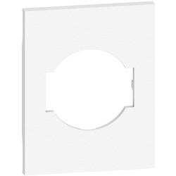 Cover presa standard Italia/Germania 3 moduli bianca