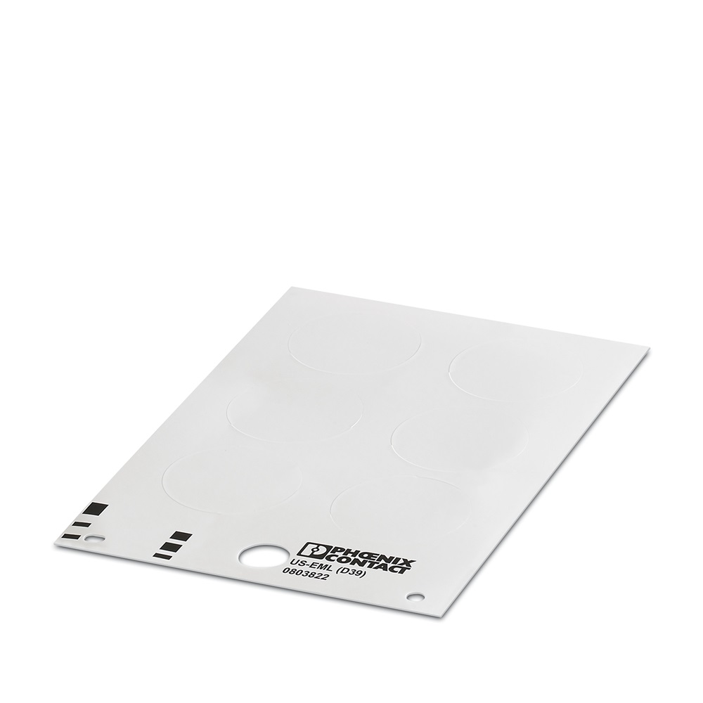 Etichette identificative US-EML diametro 39mm