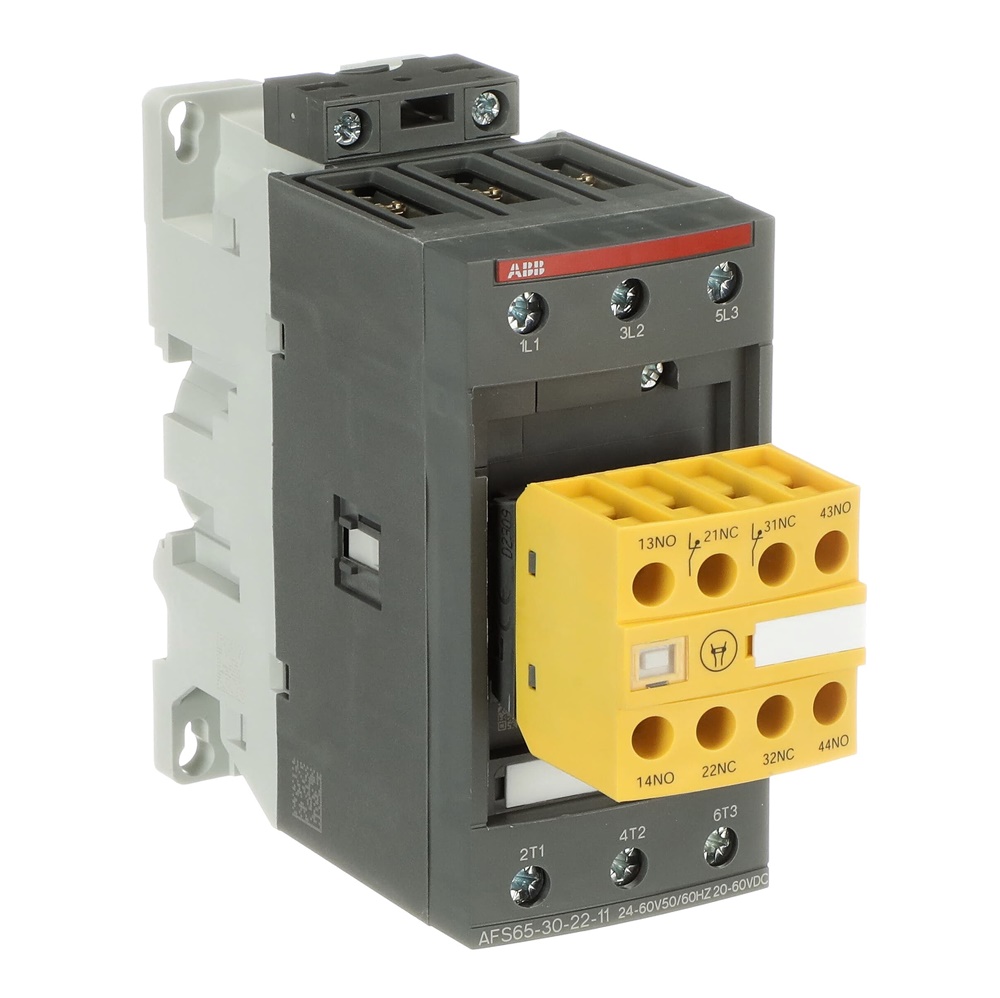 Contattore trifase AFS65 30kW 690V IEC 24-60V controllo motori industriali