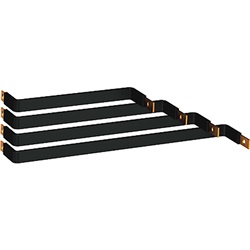 Kit collegamento barre M1 160 verticale alluminio 20x5mm installazione impianti elettrici