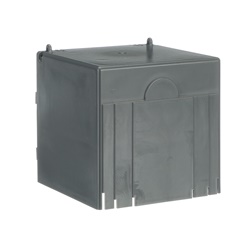 Calotta grigia bassa protezione elettrica snap-on per terminali OSS1250G1S/3, plastica resistente, 3 pezzi