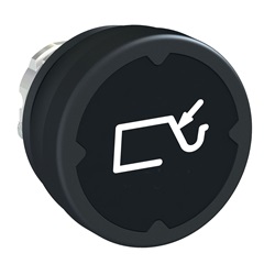 Testa pulsante - nero - con etichetta