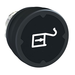 Testa pulsante - nero - con etichetta