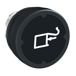 Testa pulsante - nero - con etichetta
