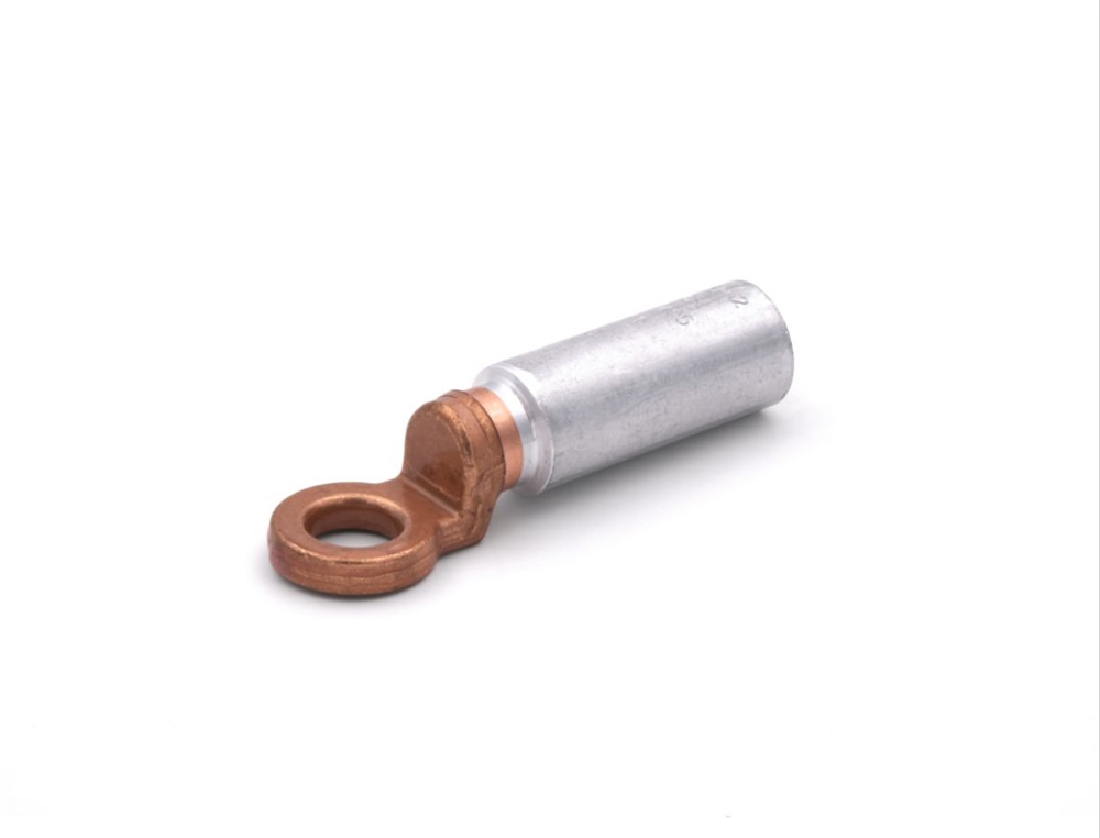 Capicorda bimetallico AL/CU 95mmq vite 10 per cavi alluminio media tensione