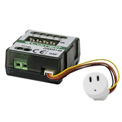 Modulo temperatura/umidità incasso, sistema SimpleHome, ingresso PT100, sonda inclusa