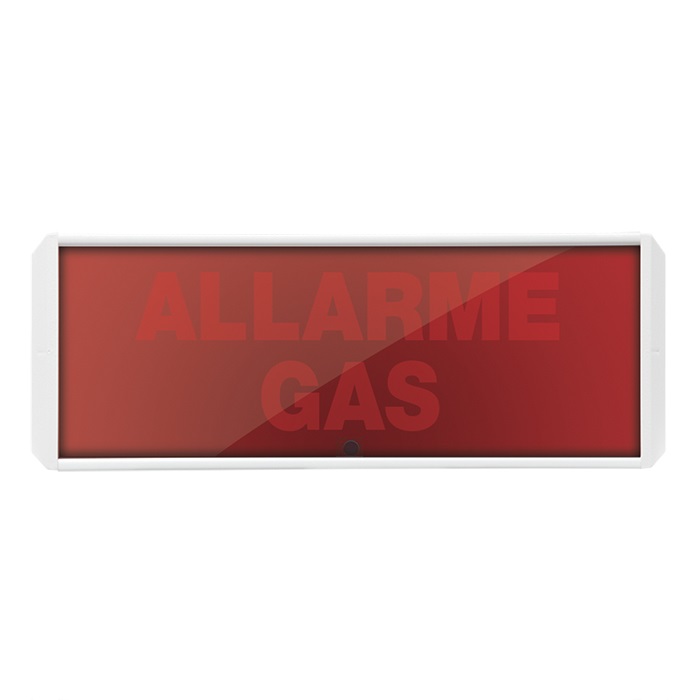 SCRITTA ALLARME GAS PER 48CLU000