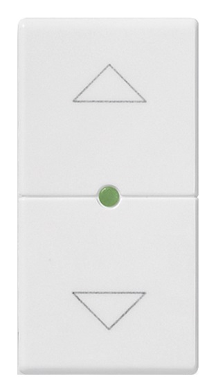 TASTO 1M SIMBOLO FRECCE BIANCO