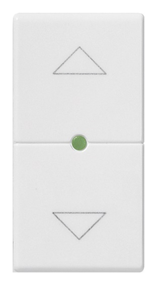 TASTO 1M SIMBOLO FRECCE BIANCO