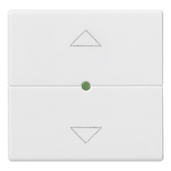 TASTO 2M SIMBOLO FRECCE BIANCO