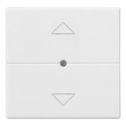 TASTO 2M SIMBOLO FRECCE BIANCO