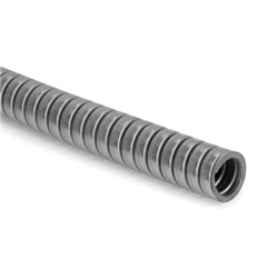 Tubo corrugato acciaio inox ø25mm 25m flessibile resistente corrosione protezione cablaggi ambienti industriali e sanitari