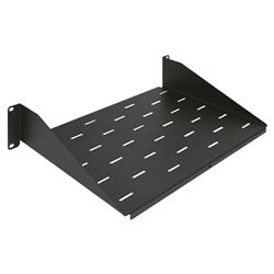 Ripiano fisso 19 profondità 260mm per armadi data center cablaggio strutturato LAN fibra ottica