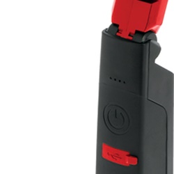 Torcia LED 3 in 1 ricaricabile orientabile IP54 per ispezioni e lavoro
