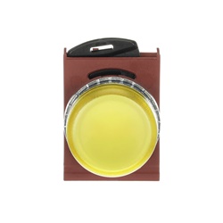 Spia luminosa modulare metallo satinata diffusa gialla per industria e miniere