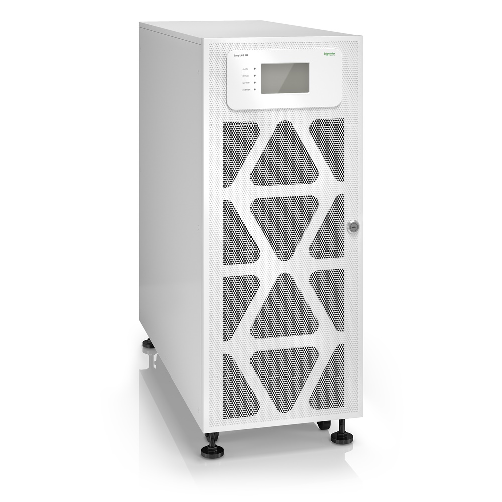 UPS trifase Easy UPS 3M 100 kVA batterie esterne avviamento programmabile 5×8 uso industriale e commerciale