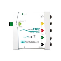 Ricevitore ottico 4 micro canali indoor per fibra ottica